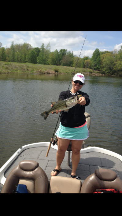 Nikki with an 18 incher from Athens